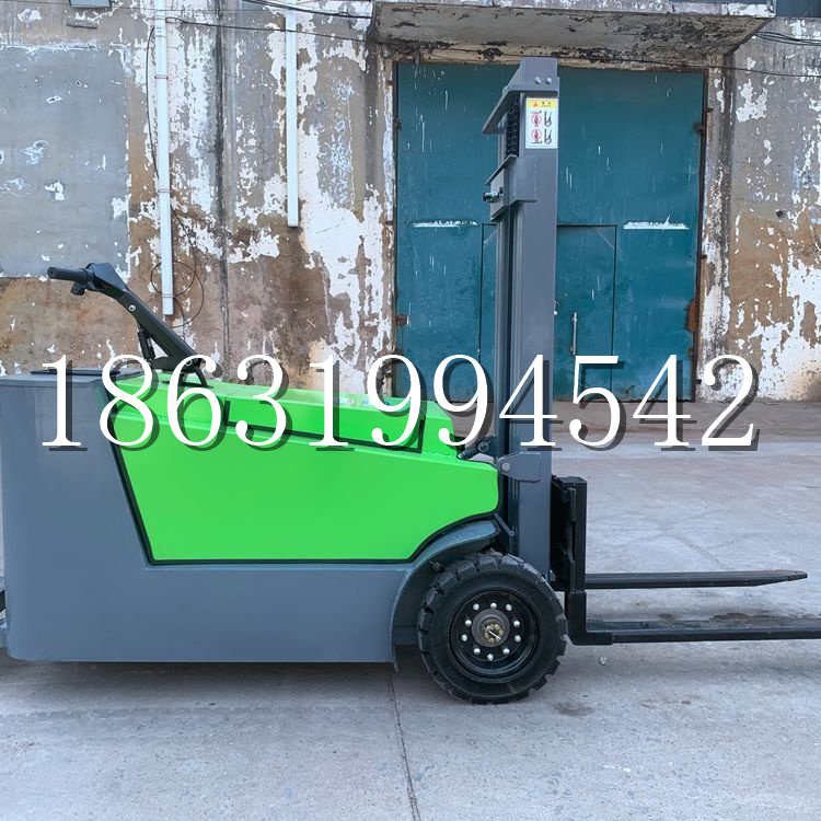 宁南县小型电动叉车1吨2吨步行站驾式电瓶堆高充电装卸车液压升降车铲车